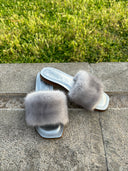Sandali Positano Silver Grey